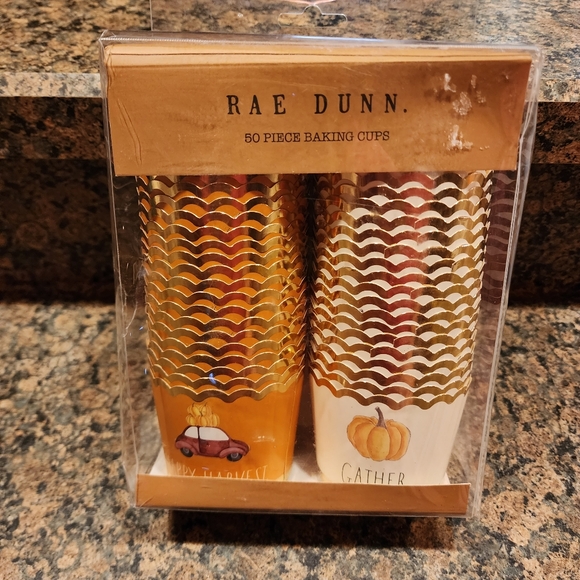 Rae Dunn Fall 50 Piece Baking Cups - Picture 1 of 6